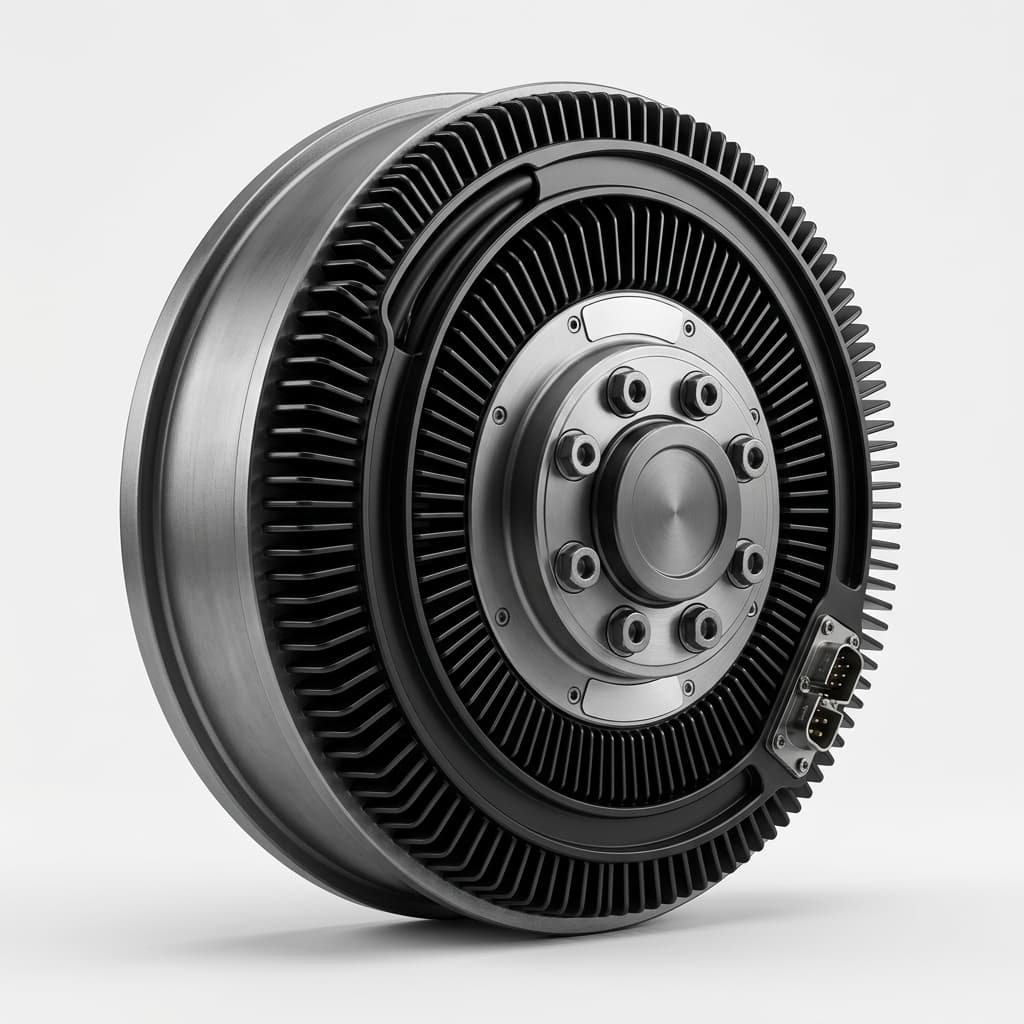 AMR drive motor for mobile robot traction systems
