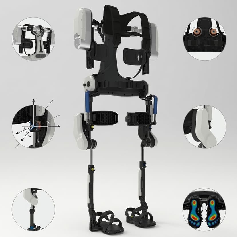 Robot joint actuator for humanoid and quadruped assemblies