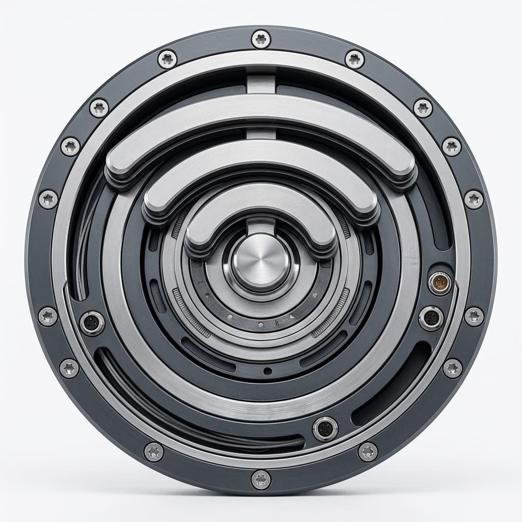 Integrated robot joint motor module with compact housing
